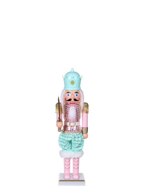 Pastel Nutcracker Ornament Trio