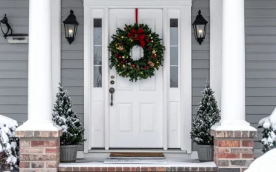 What Christmas Decorations Fit Best For Your Front Door?